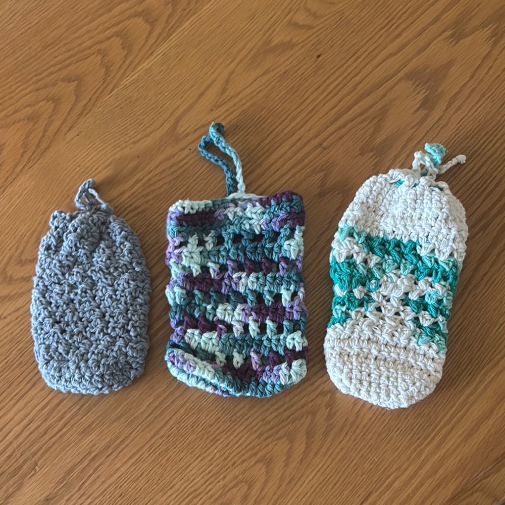 Handmade Multicolor Soap pouch